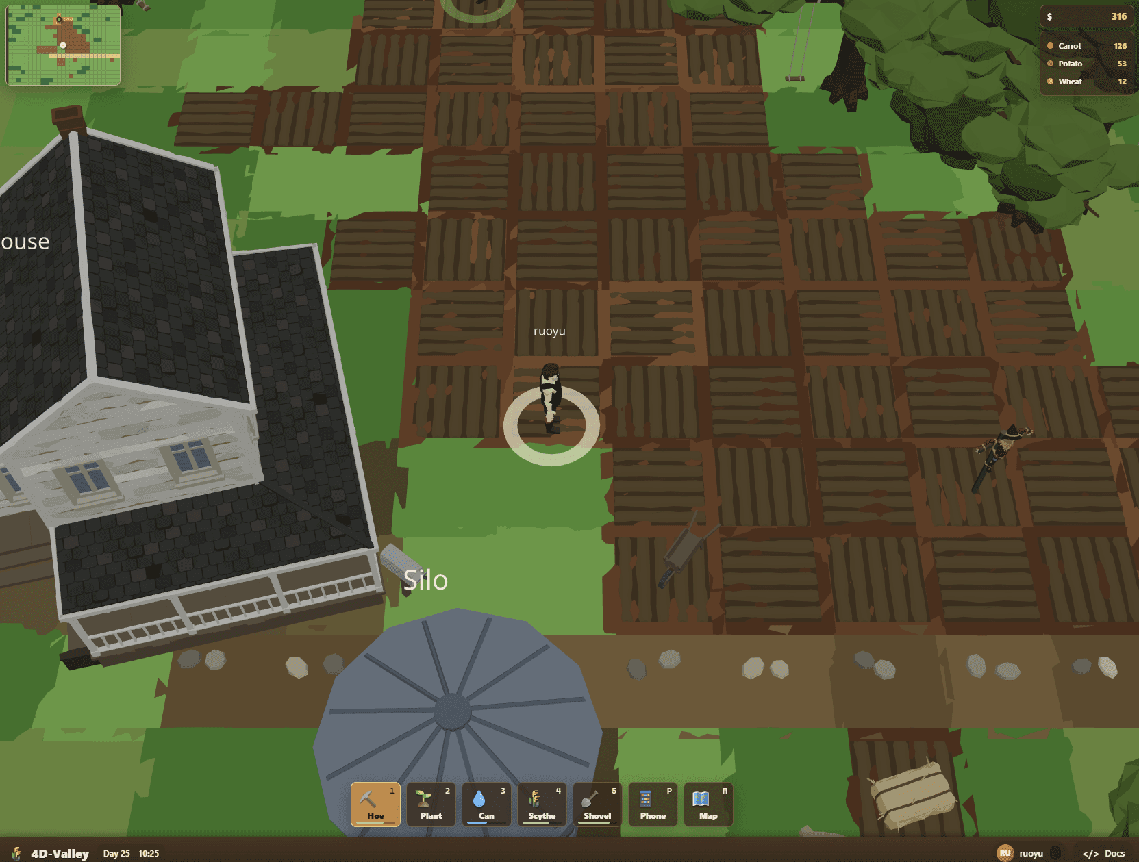 4D-Valley interface preview